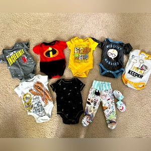 Newborn Fandom Baby bundle